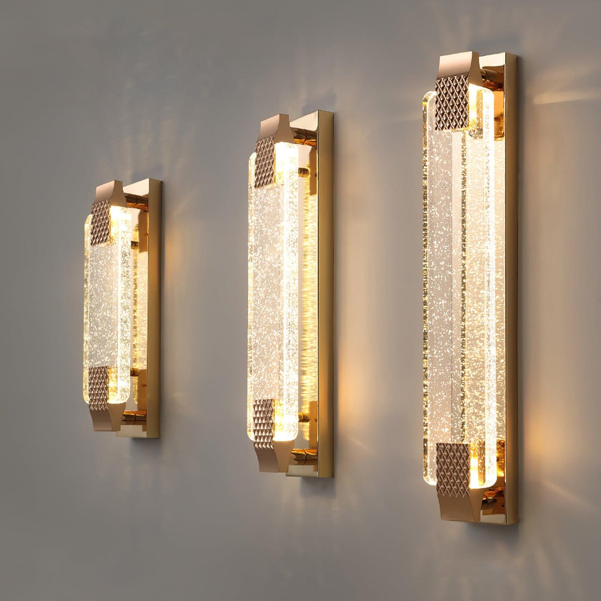 Tevan aplique de pared de cristal