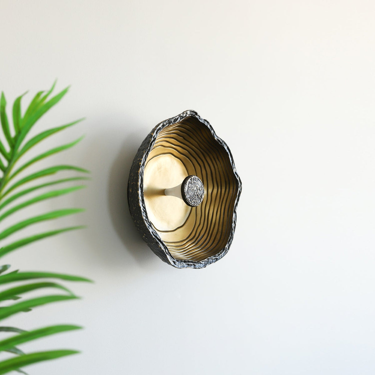 Aurevra aplique de pared negro