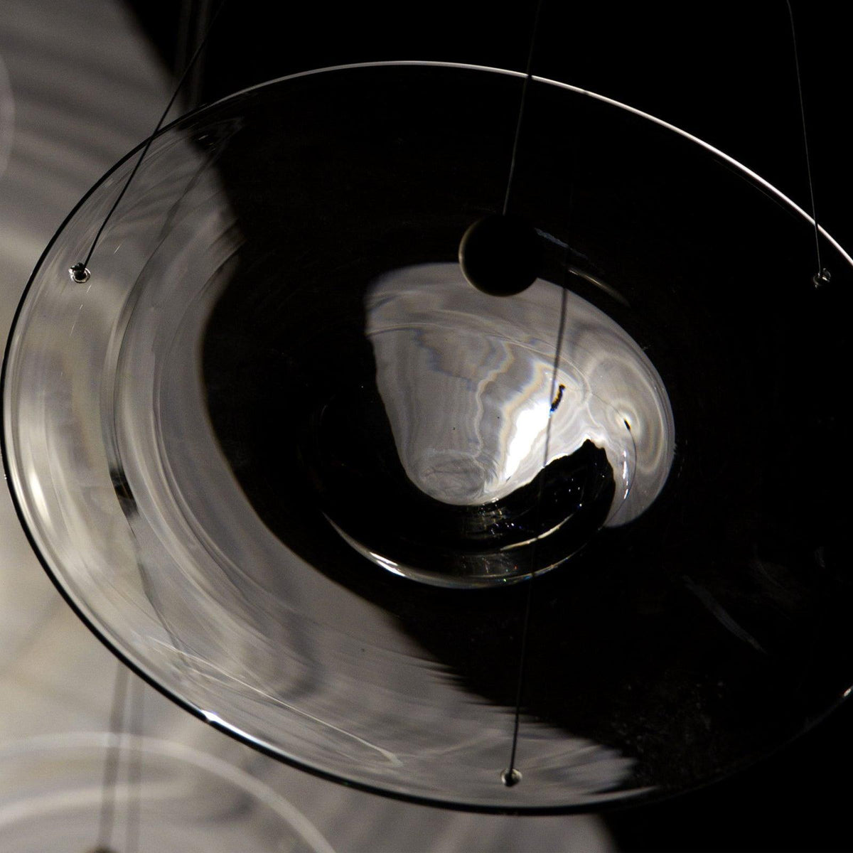 Aurivine lámpara colgante minimalista de latón