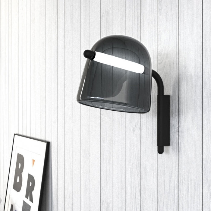 Penumbra aplique de pared Premium nórdico de arte con vidrio