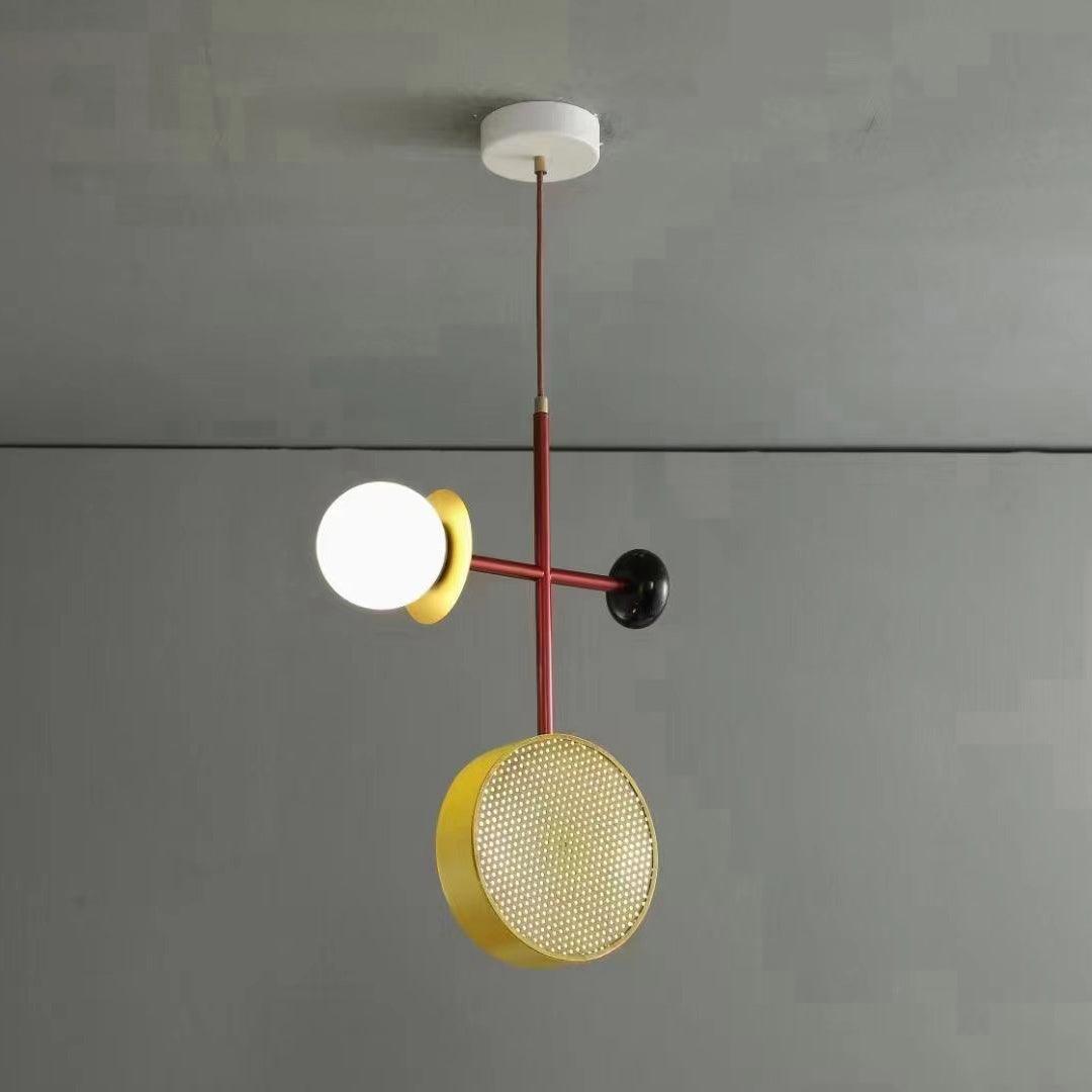 Daxl lámpara colgante de vidrio vintage