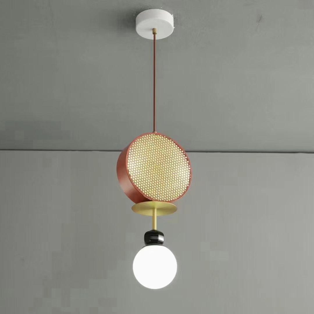 Daxl lámpara colgante de vidrio vintage