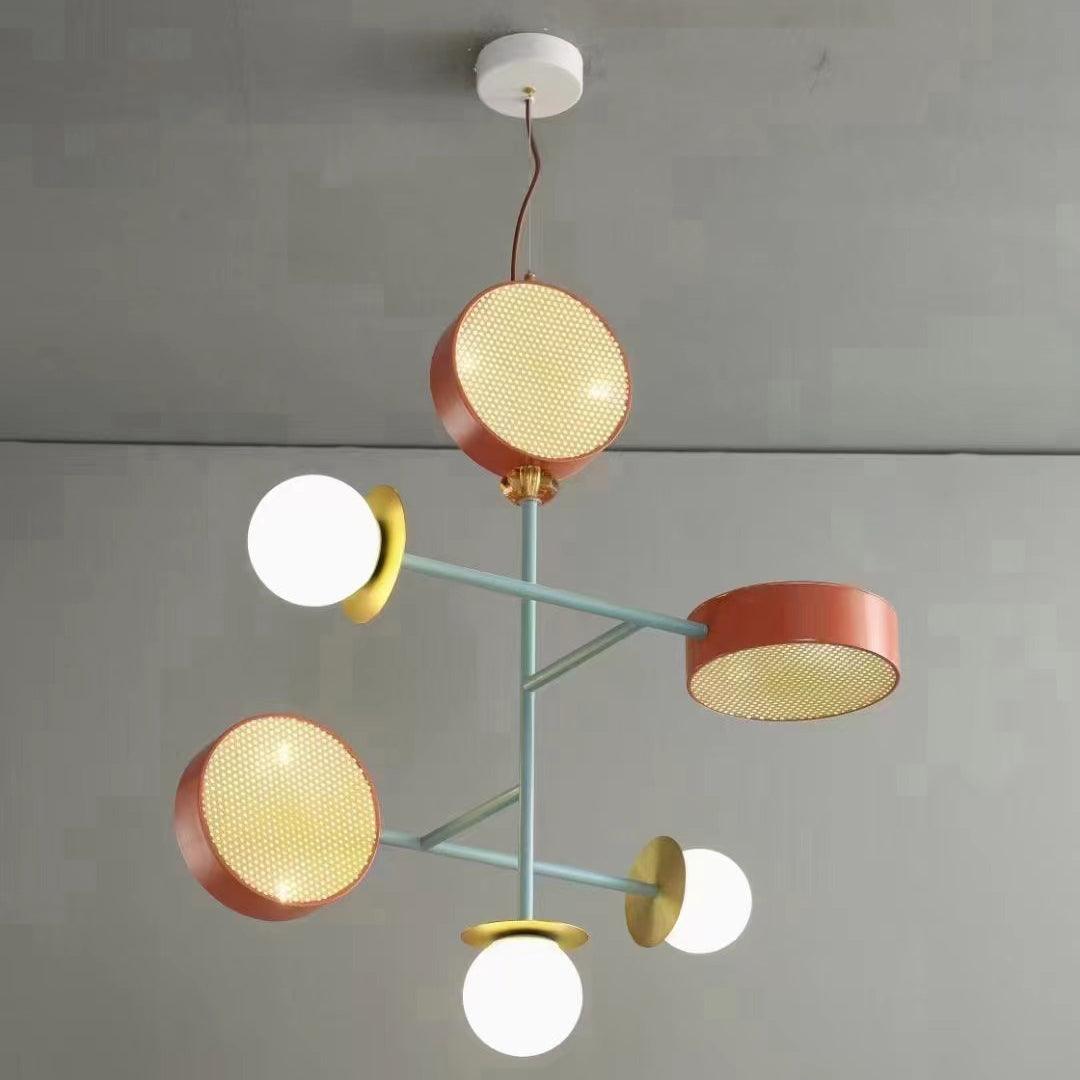 Daxl lámpara colgante de vidrio vintage