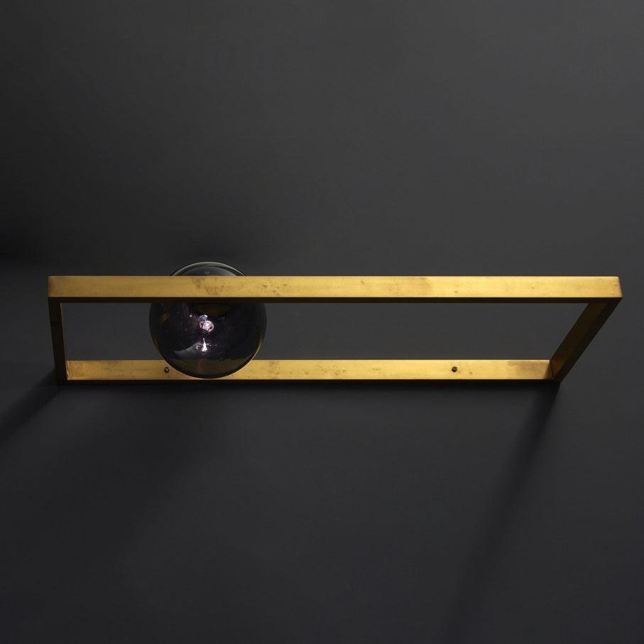 Etalarae aplique de pared moderno minimalista de vidrio