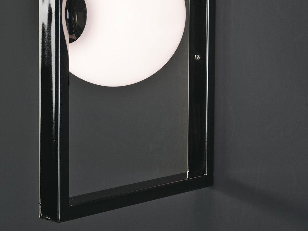 Etalarae aplique de pared moderno minimalista de vidrio