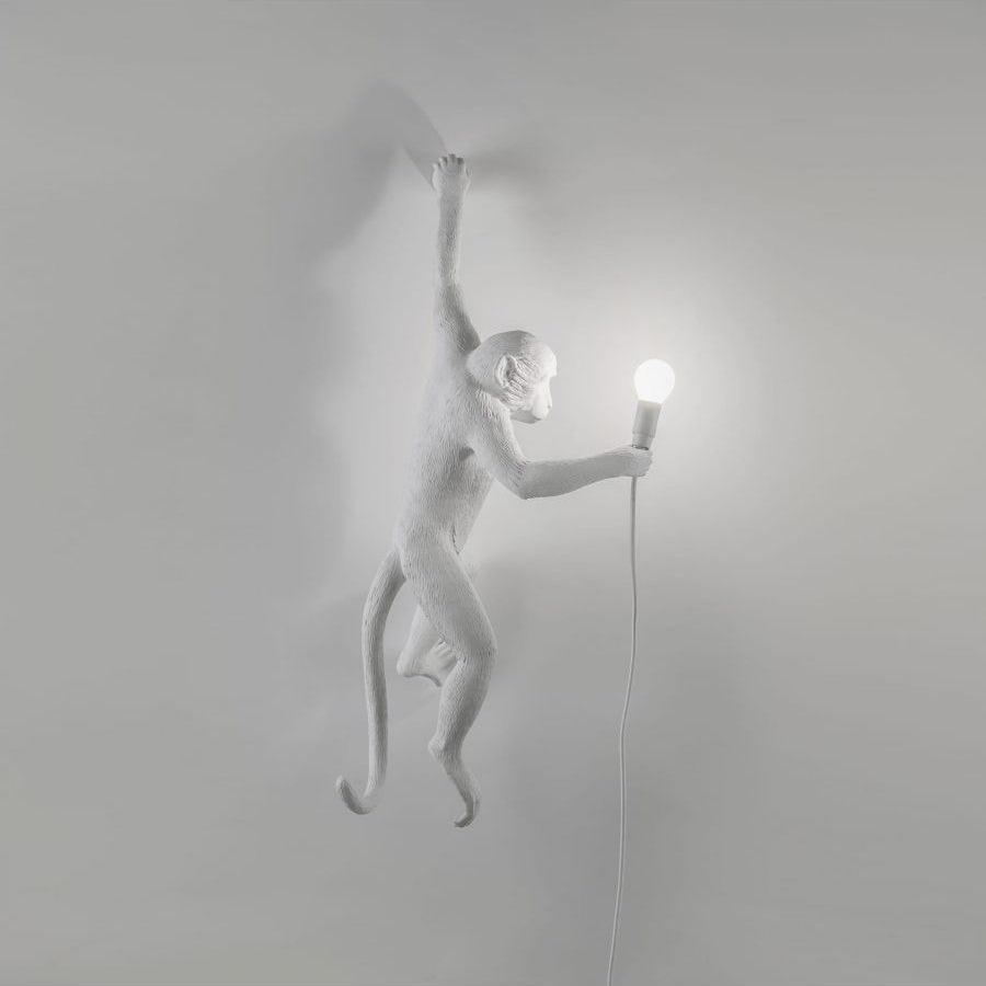 Bnx aplique de pared Art Unique Monkey de resina