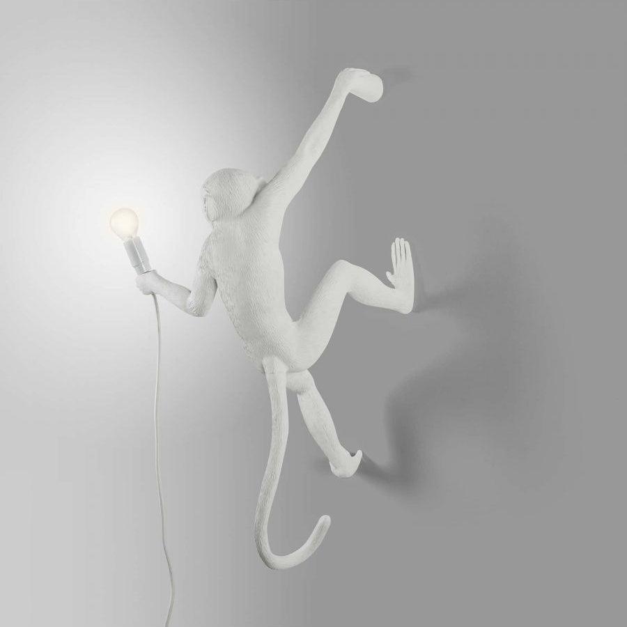 Bnx aplique de pared Art Unique Monkey de resina
