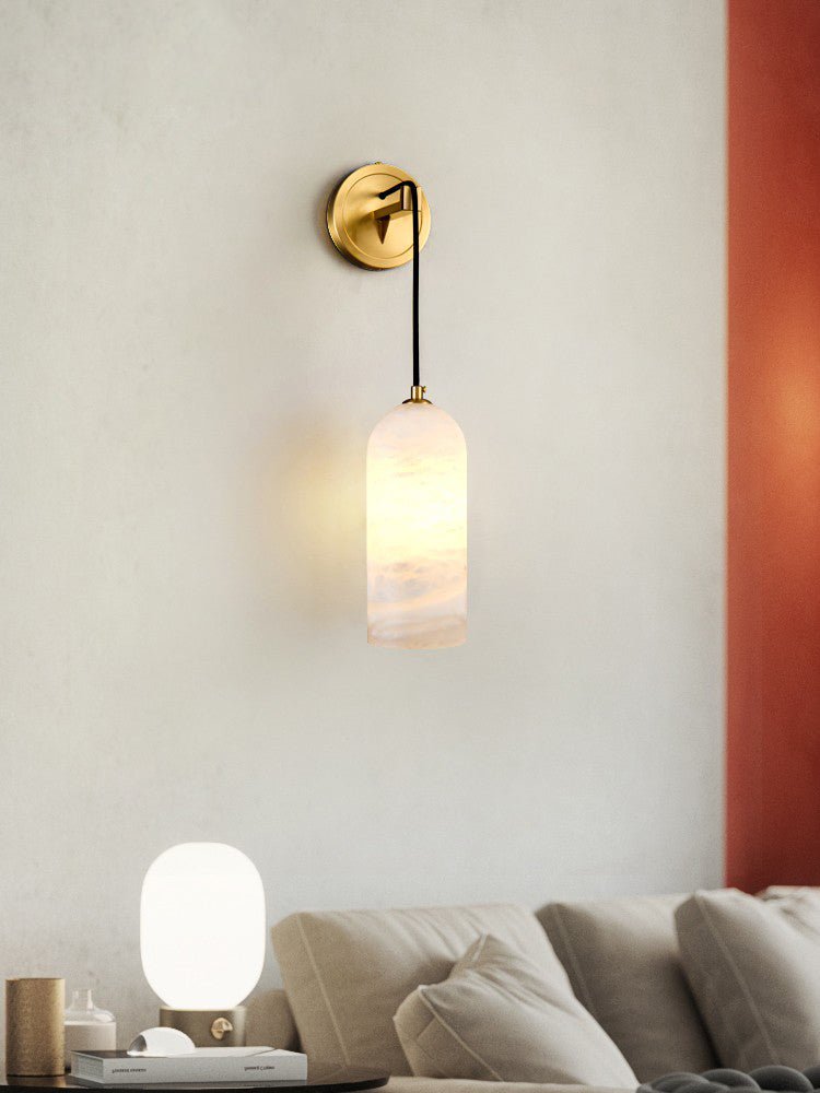 Haelion aplique de pared alabastro