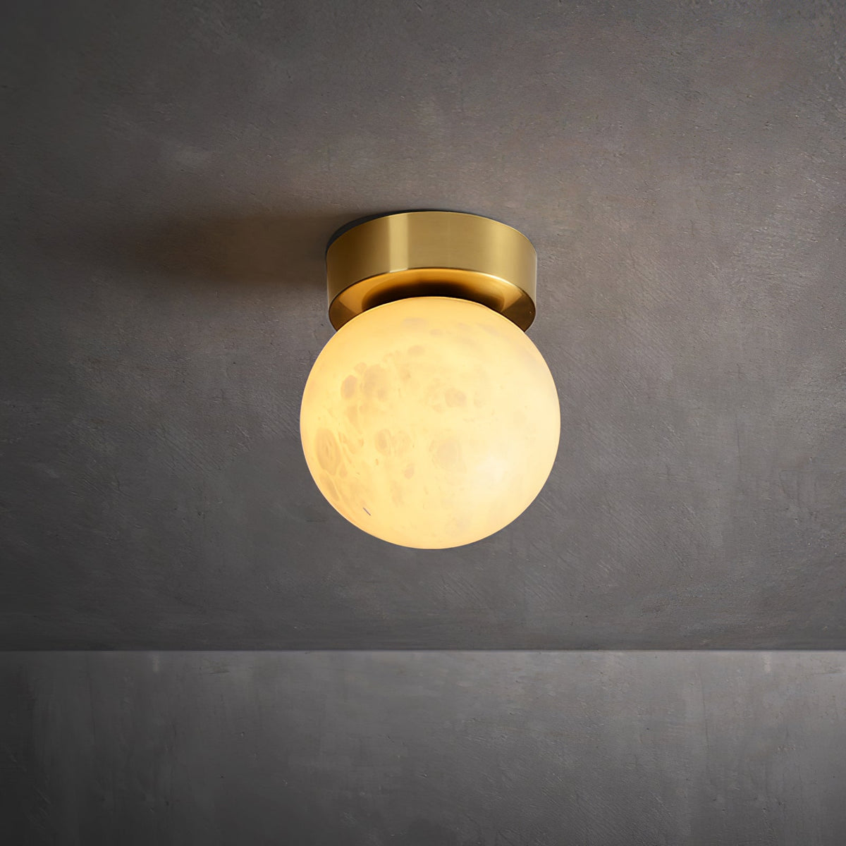 Otheyra plafón minimalista alabastro