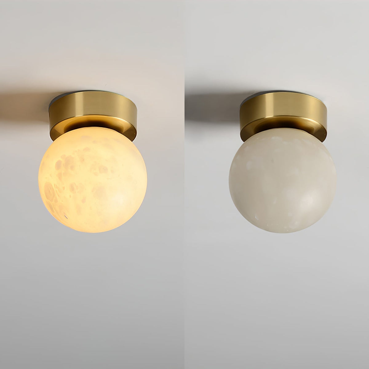 Otheyra plafón minimalista alabastro