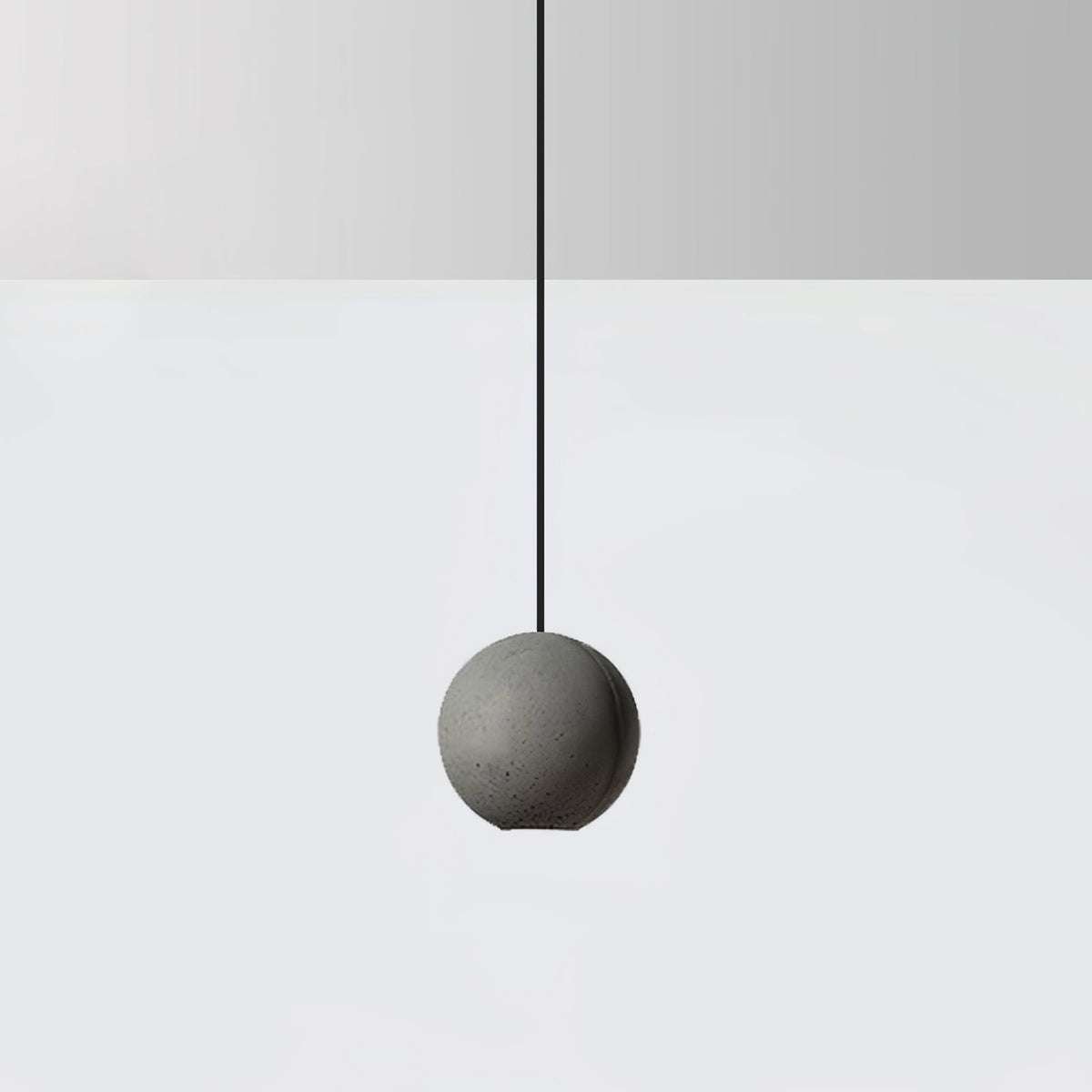 Umi lámpara colgante esfera minimalista en hormigón