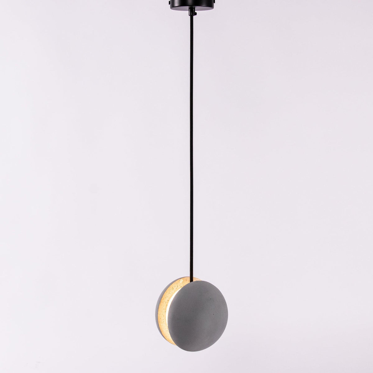 Umi lámpara colgante esfera minimalista en hormigón
