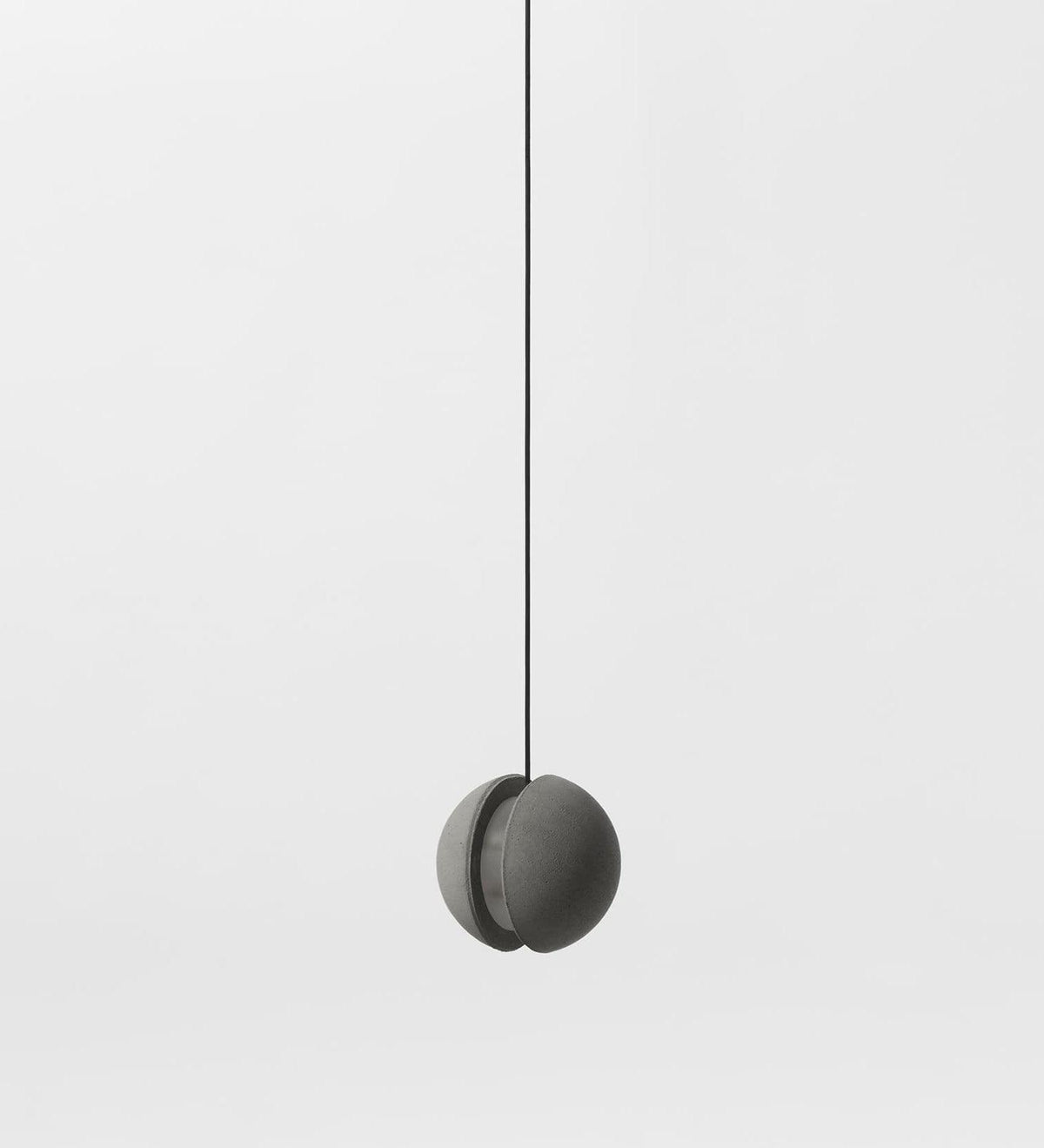 Umi lámpara colgante esfera minimalista en hormigón