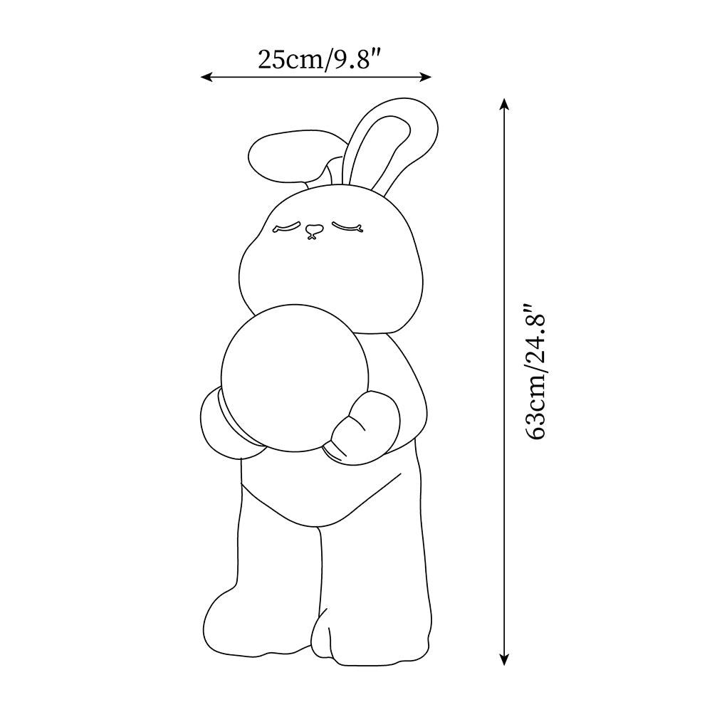 Moon lámpara de pie Rabbit