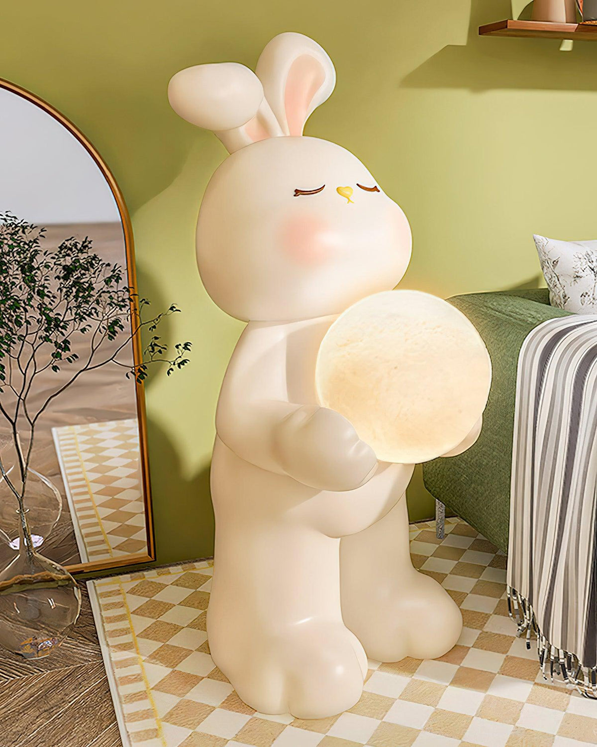 Moon lámpara de pie Rabbit