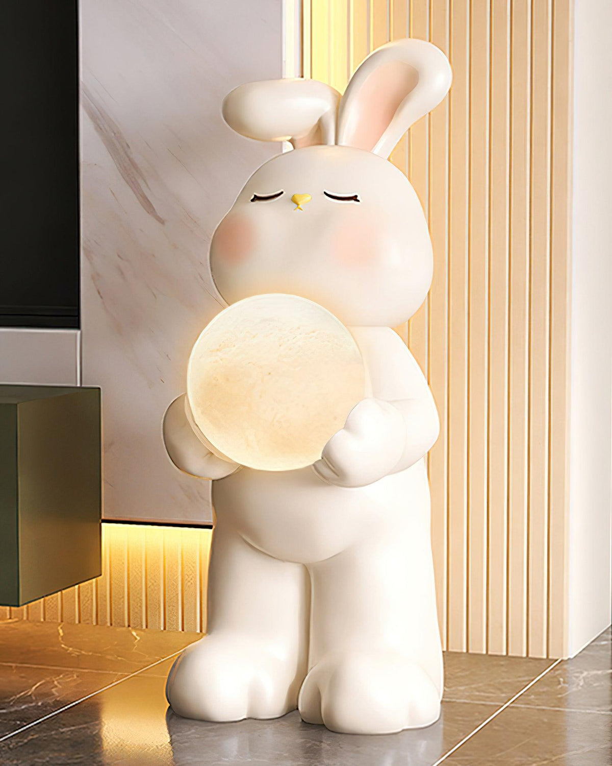 Moon lámpara de pie Rabbit