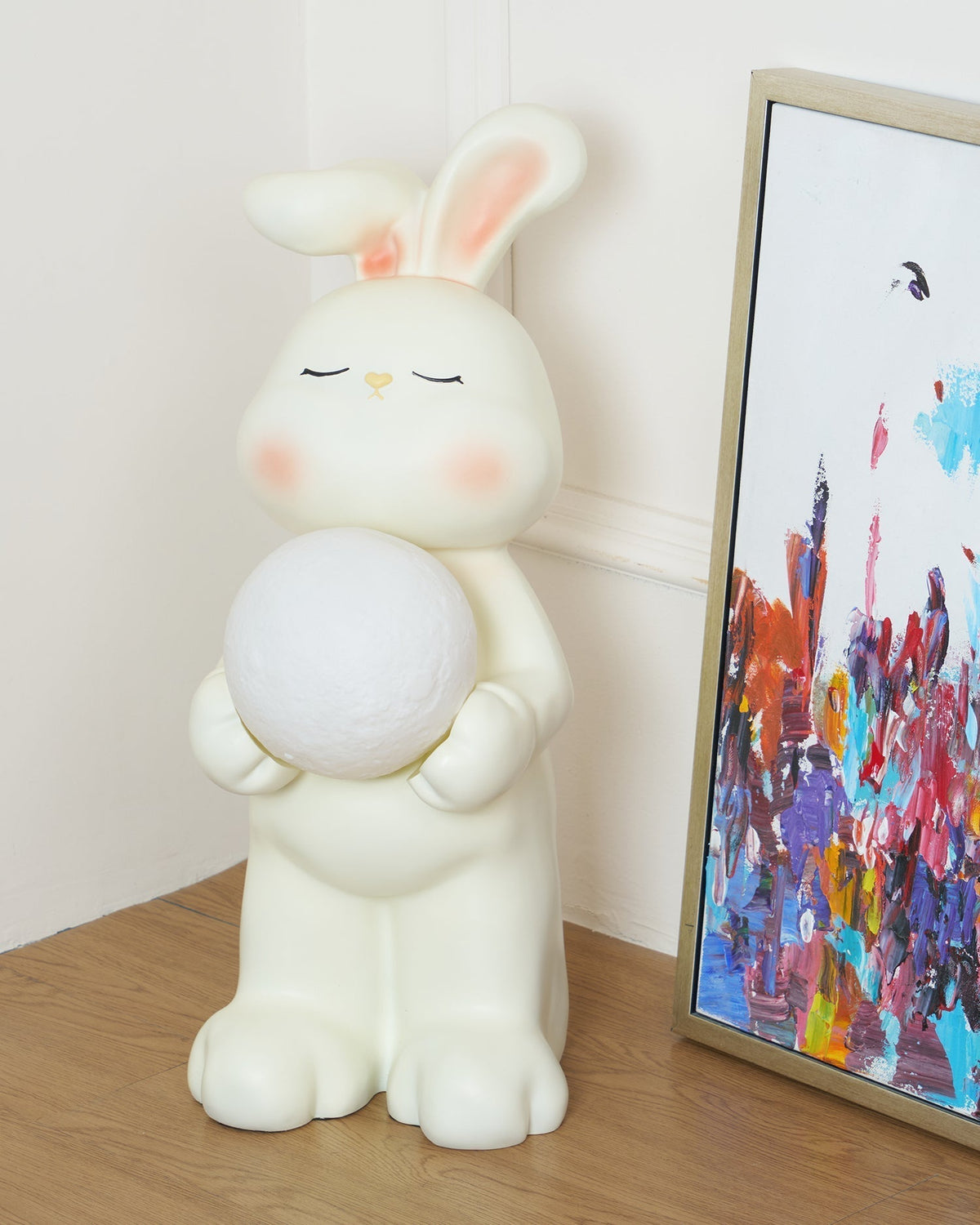 Moon lámpara de pie Rabbit