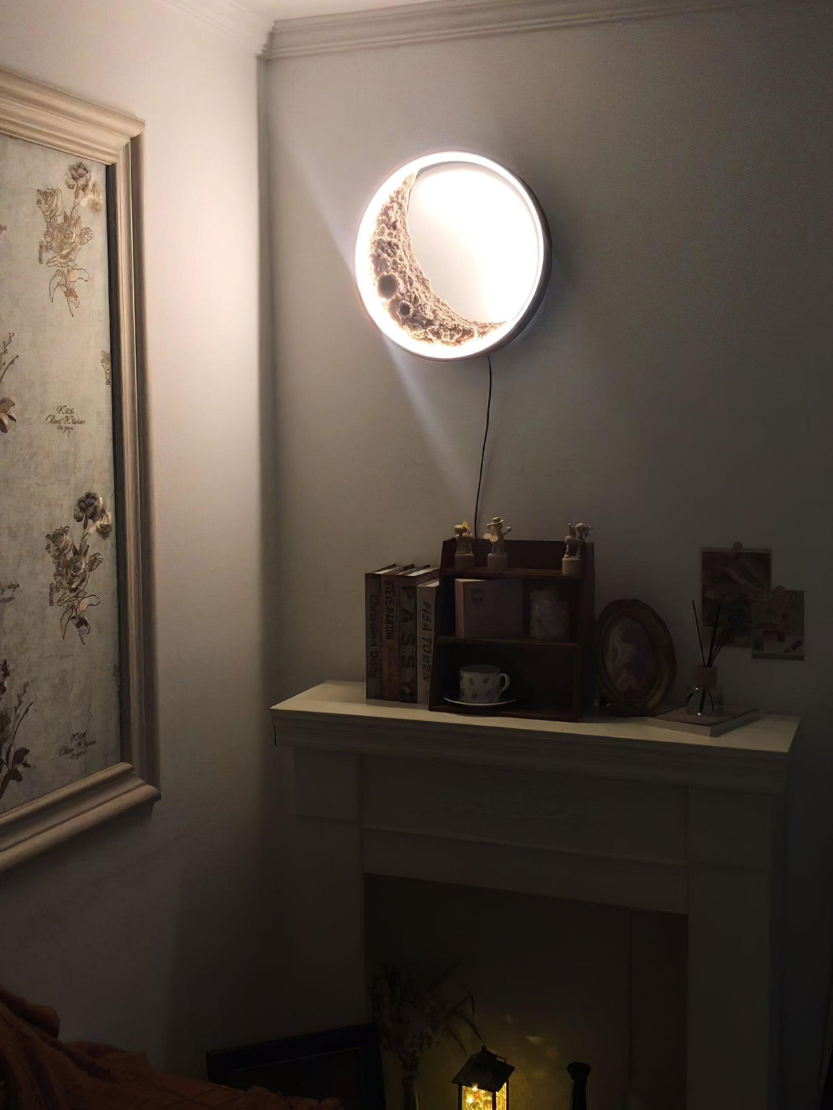 Dua aplique de pared Premium nórdico de arte en resina