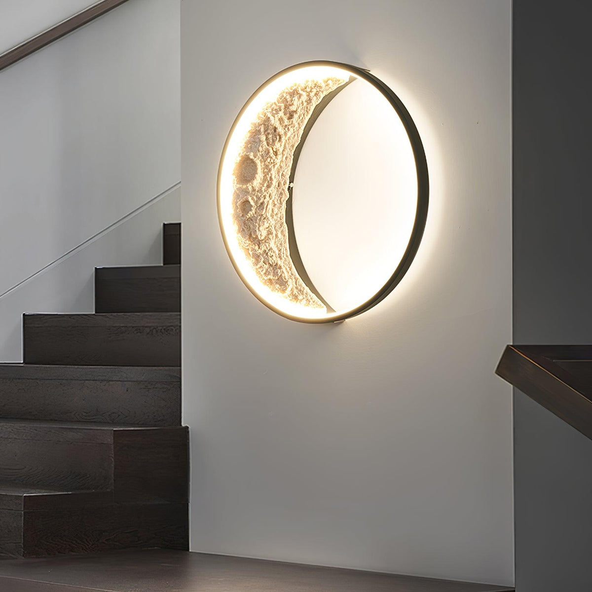 Dua aplique de pared Premium nórdico de arte en resina