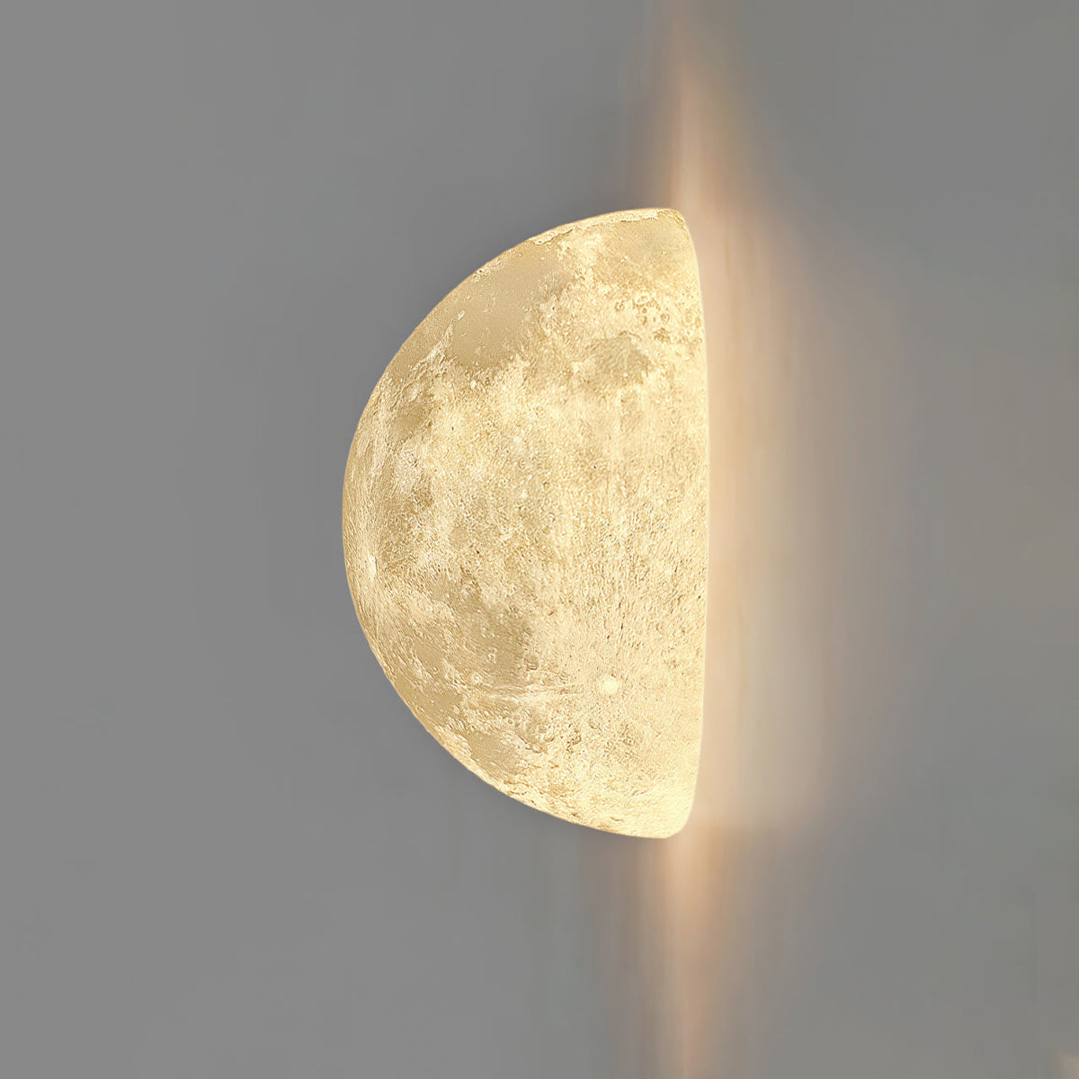Brivel aplique de pared nórdico Art Moon 3D plástico