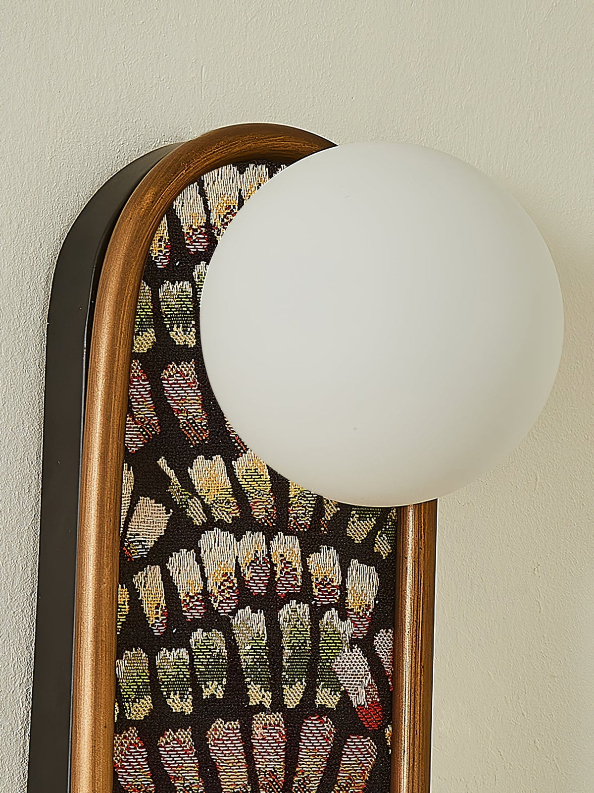 Uzorus aplique de pared Premium nórdico con arte en tejido