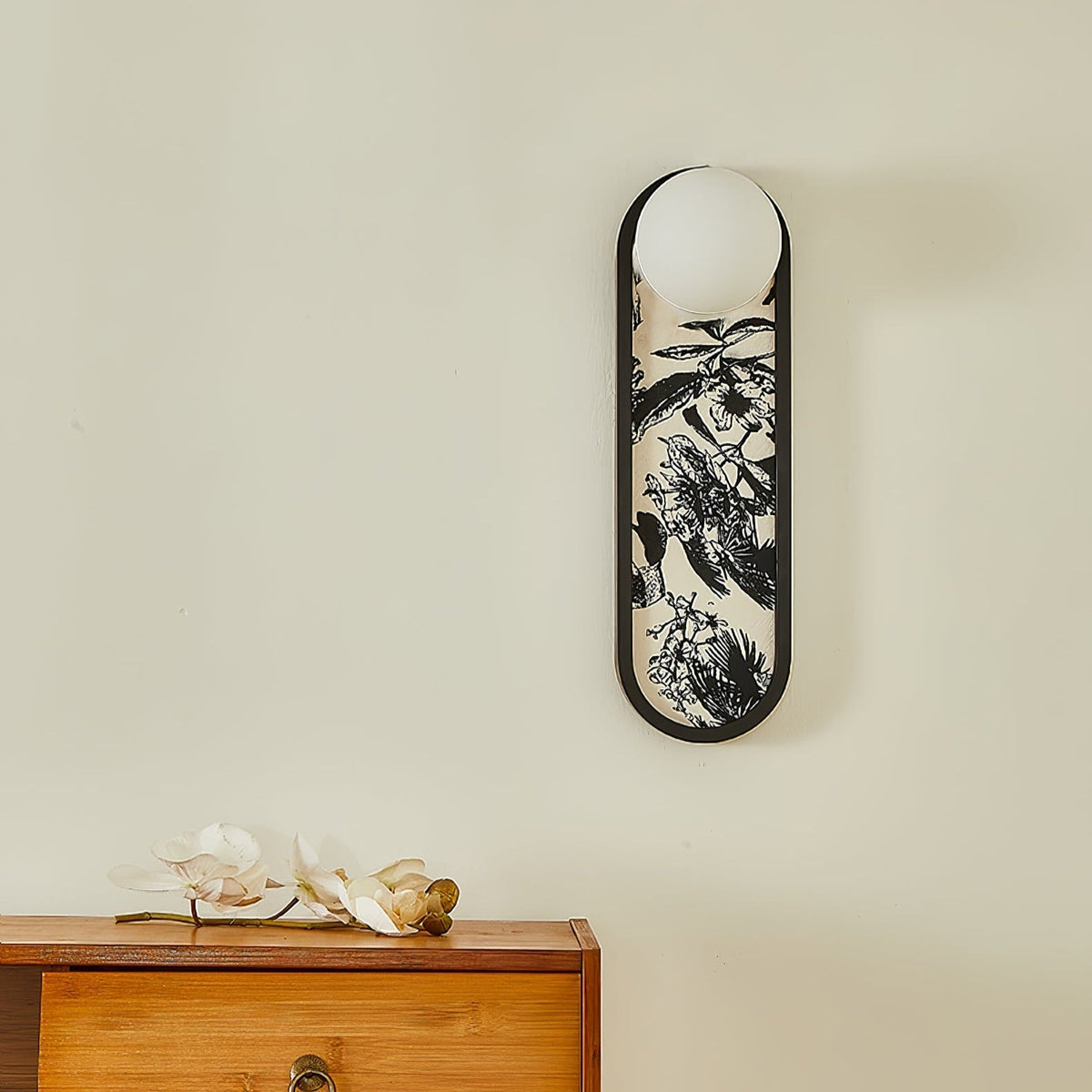 Uzorus aplique de pared Premium nórdico con arte en tejido
