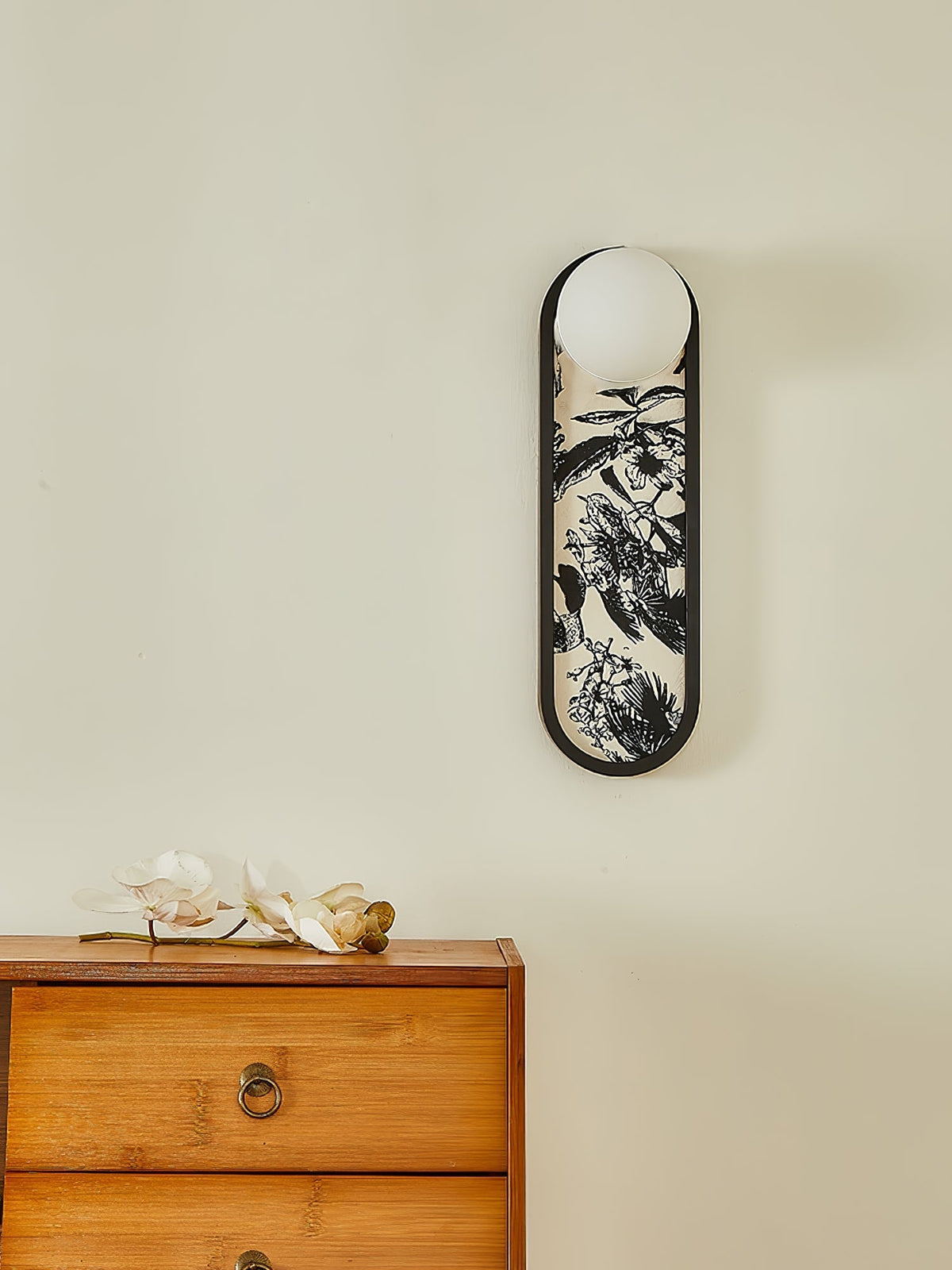 Uzorus aplique de pared Premium nórdico con arte en tejido