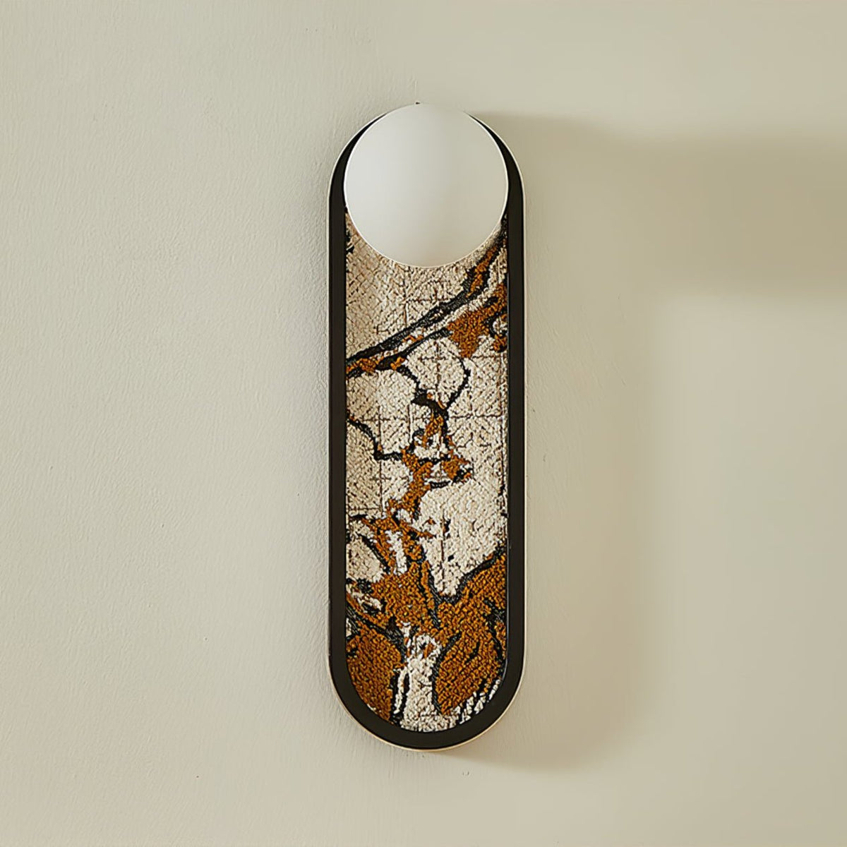 Uzorus aplique de pared Premium nórdico con arte en tejido