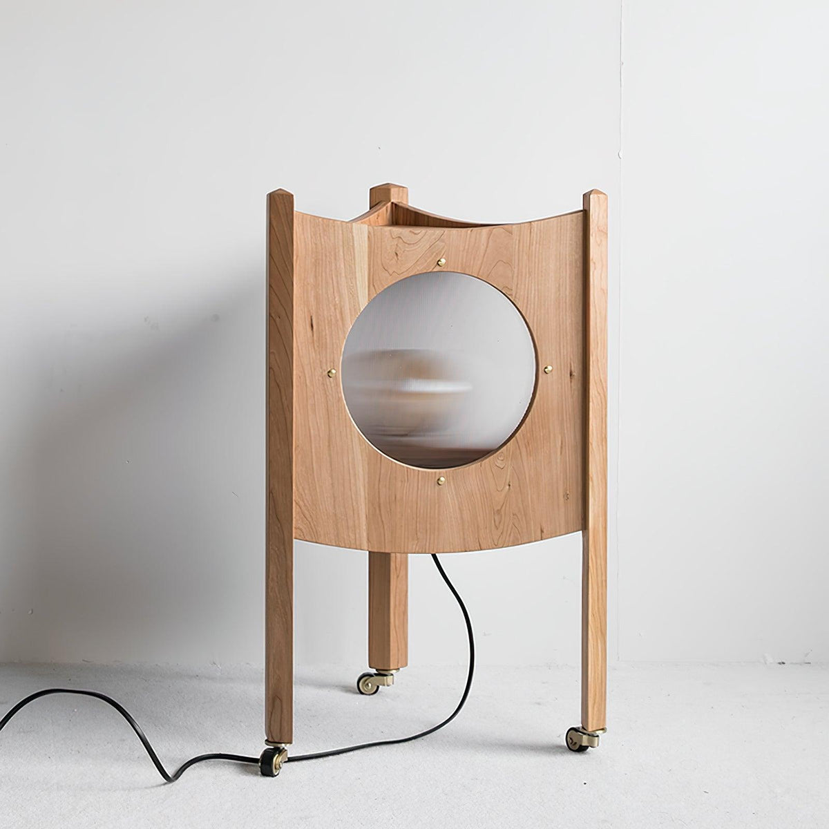Carvora lámpara de pie de madera