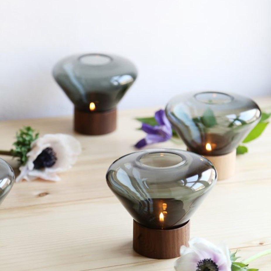 Sylirella lámpara de mesa minimalista de madera