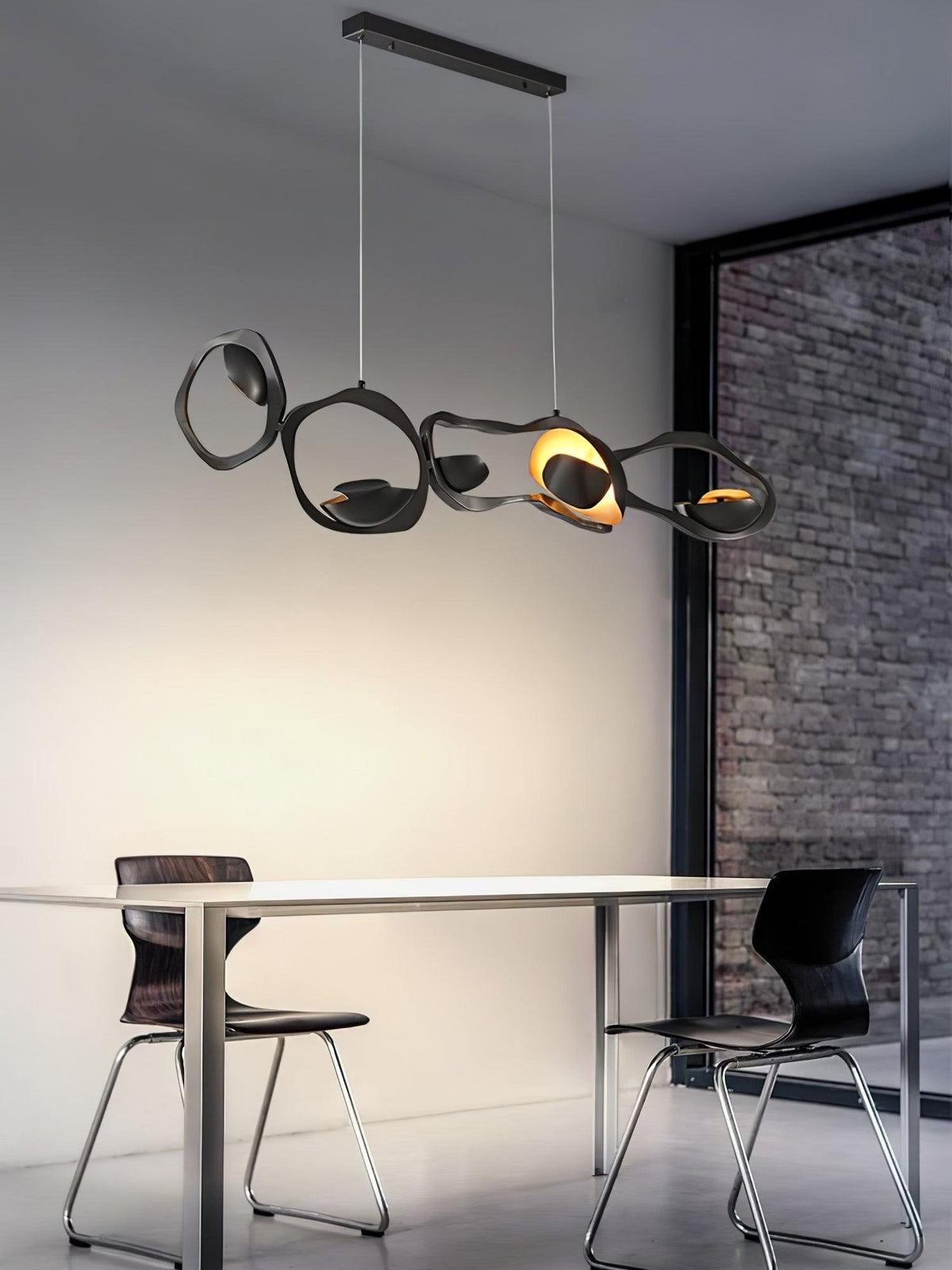 Virauine lámpara colgante LED artística para sala de estar