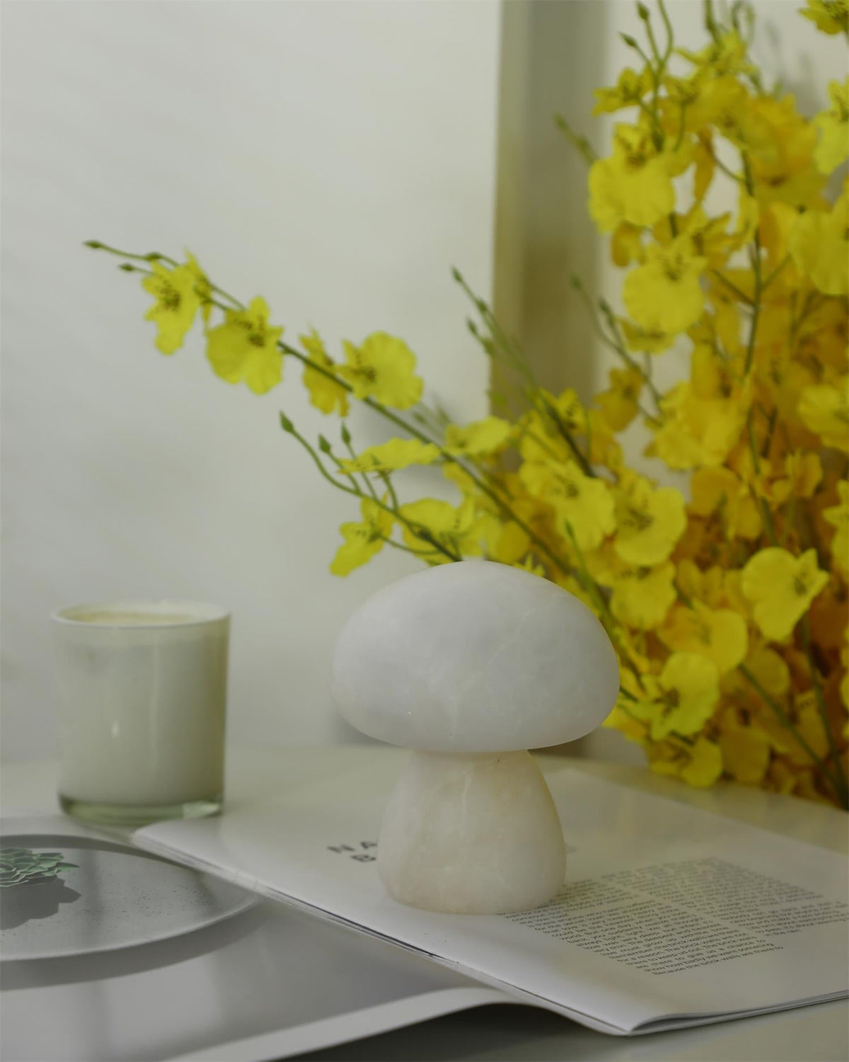 Fungi lámpara de mesa con batería integrada
