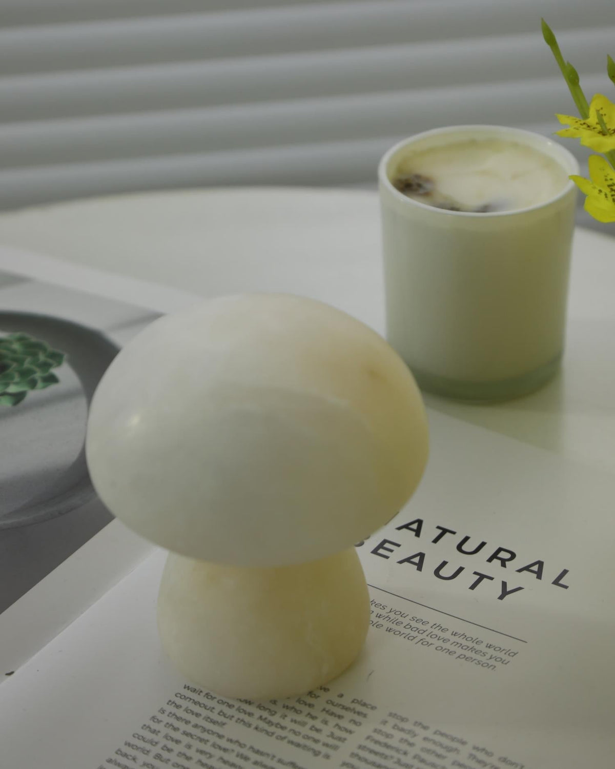 Fungi lámpara de mesa con batería integrada