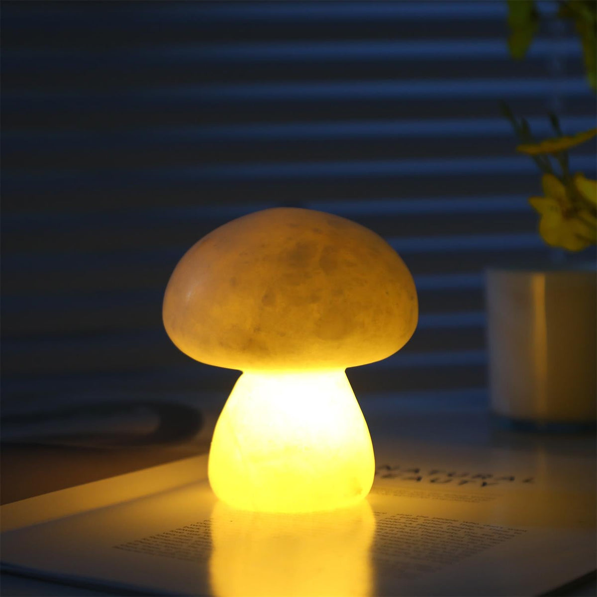 Fungi lámpara de mesa con batería integrada