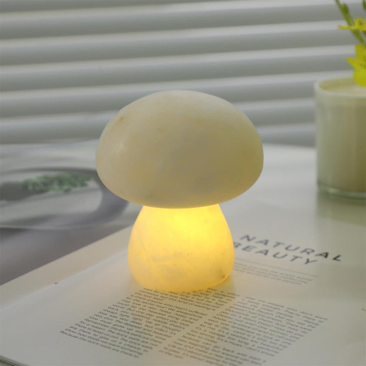 Fungi lámpara de mesa con batería integrada