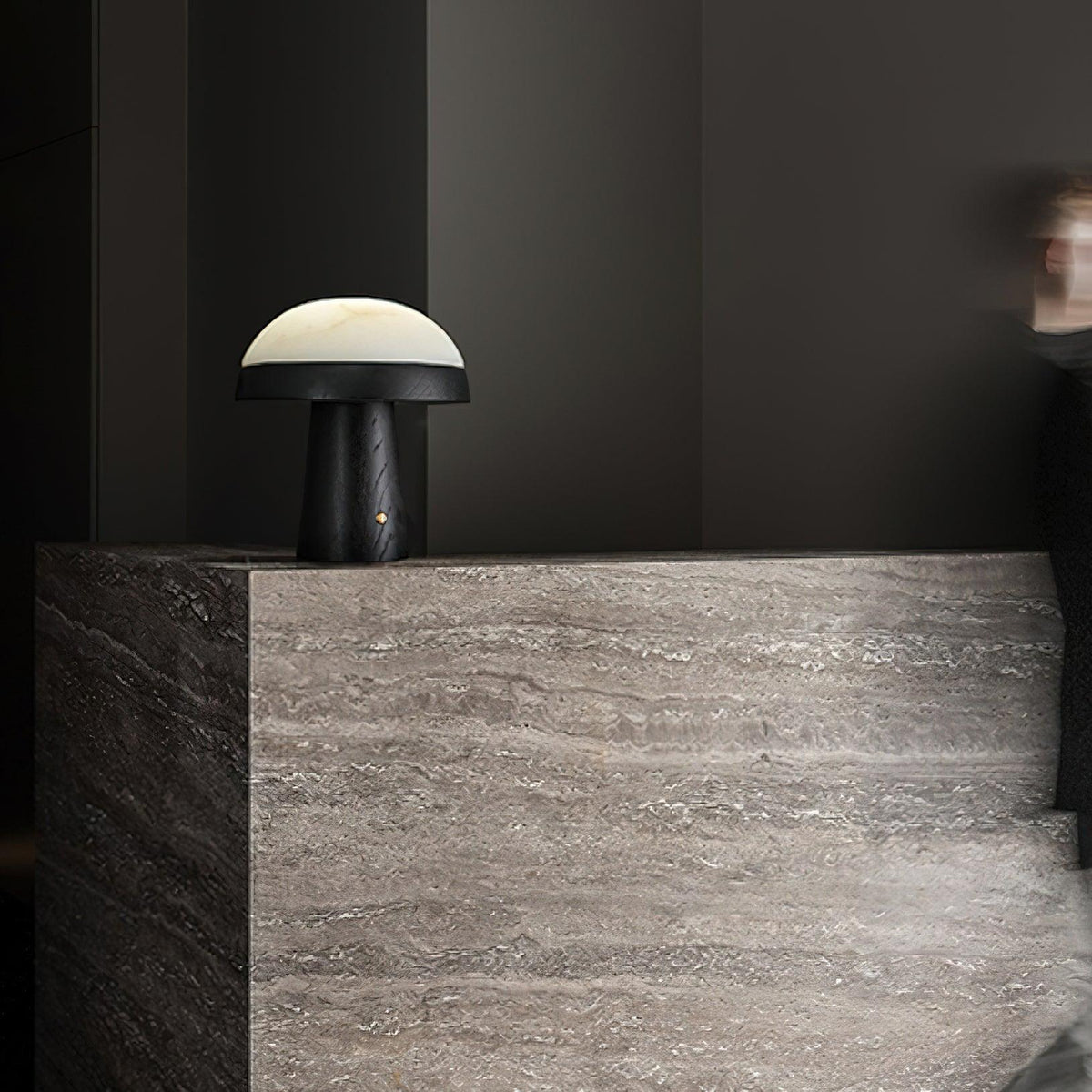 Nexore lámpara de mesa de madera