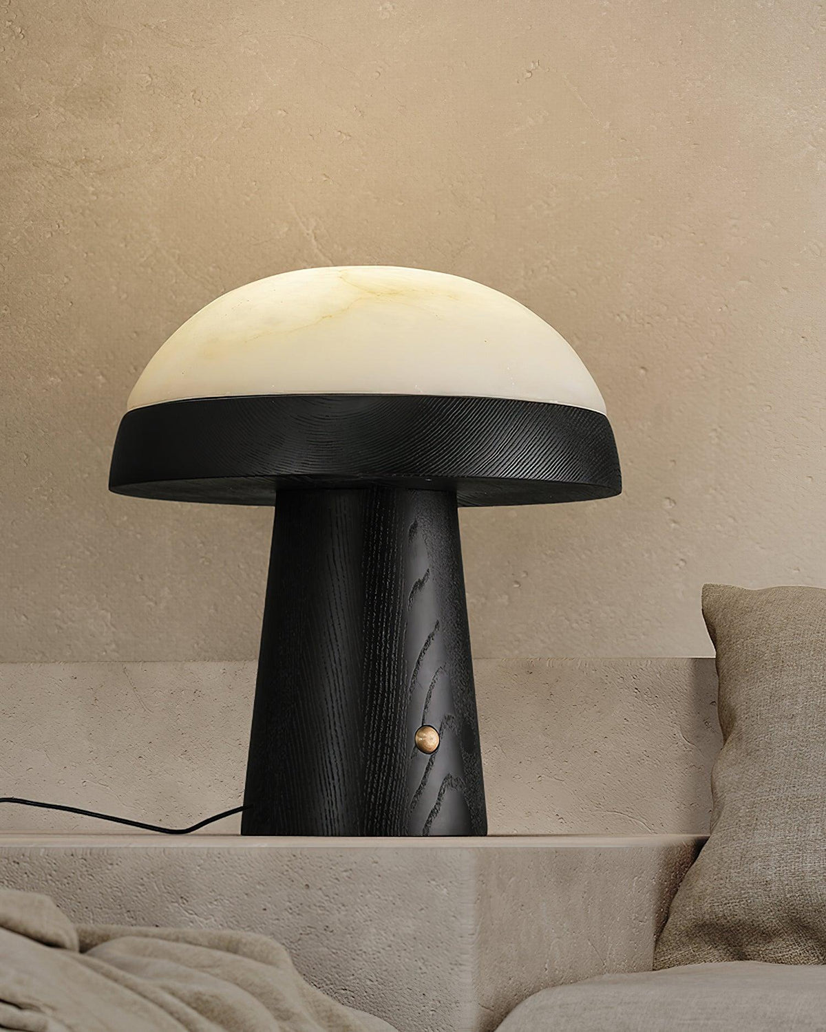 Nexore lámpara de mesa de madera