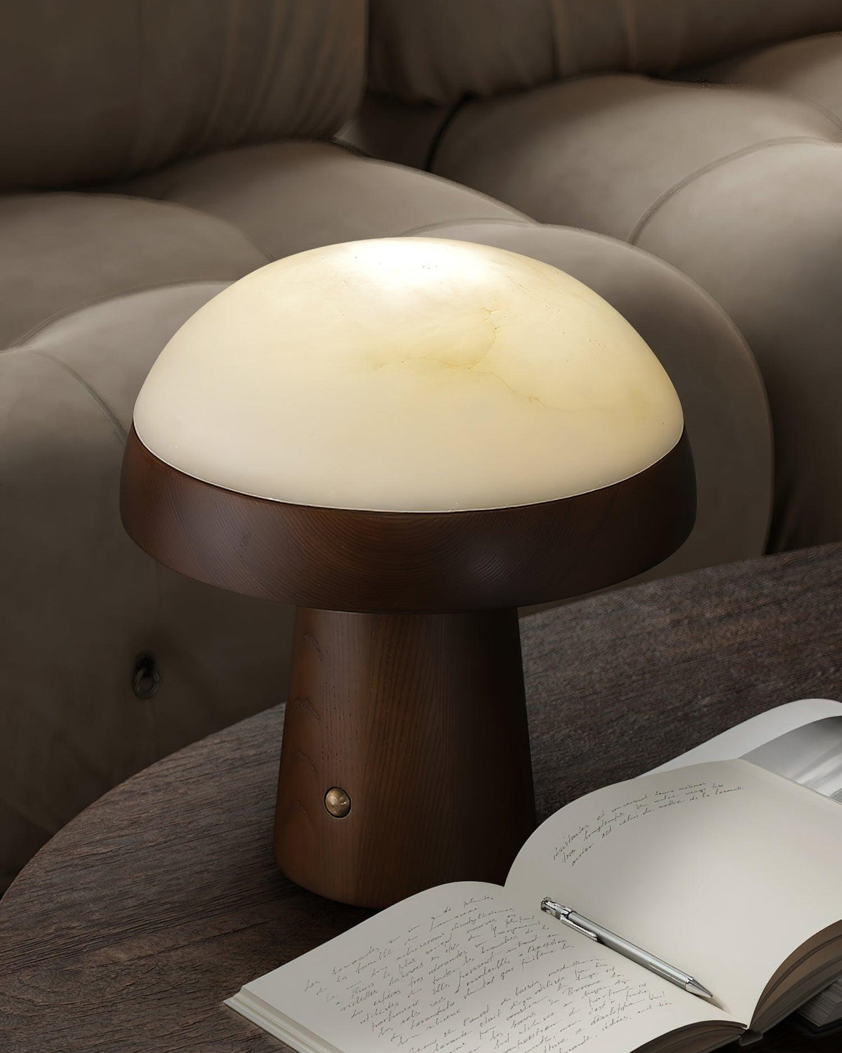 Nexore lámpara de mesa de madera