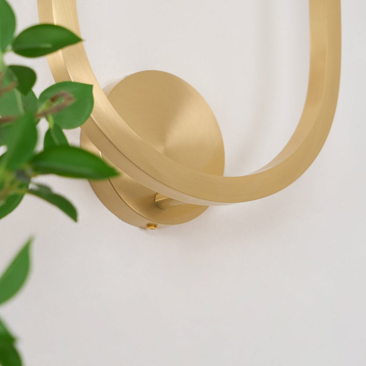 Vitalira doble alabastro aplique de pared
