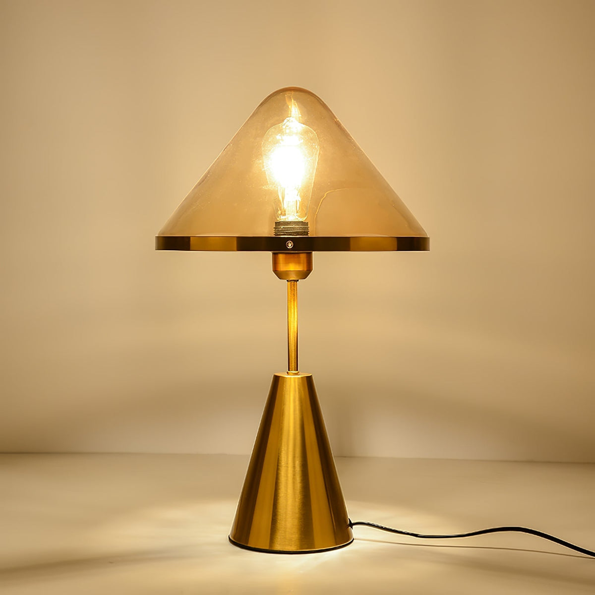 Lámpara de mesa Mushroom contemporánea
