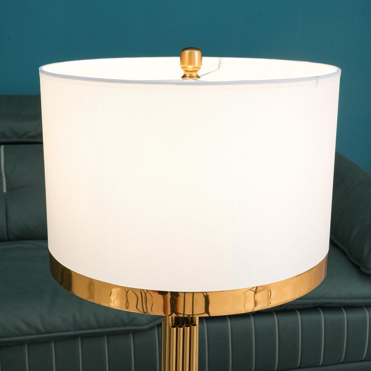 Opus lámpara de mesa de mármol estilo Art Deco
