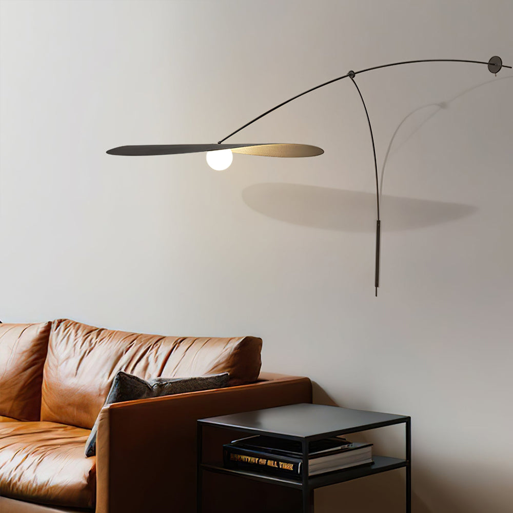 Tirove aplique de pared vidrio minimalista