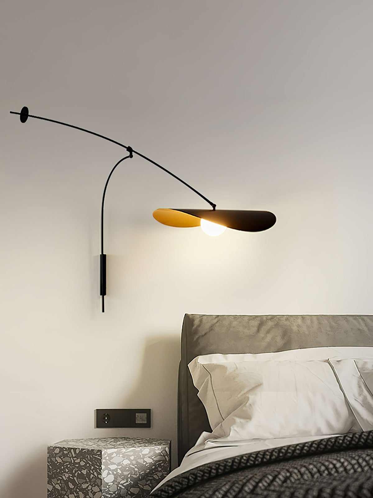 Tirove aplique de pared vidrio minimalista