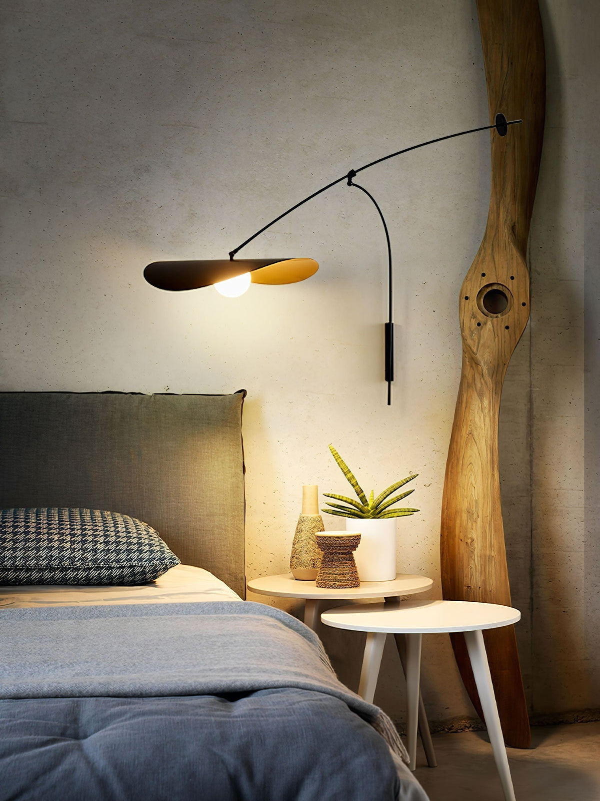 Tirove aplique de pared vidrio minimalista