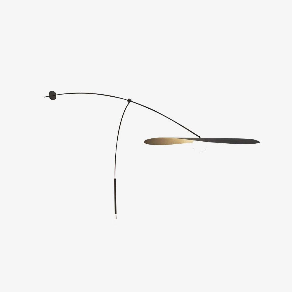 Tirove aplique de pared vidrio minimalista