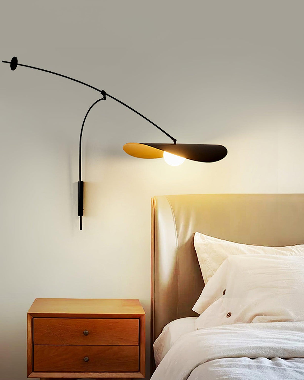 Tirove aplique de pared vidrio minimalista