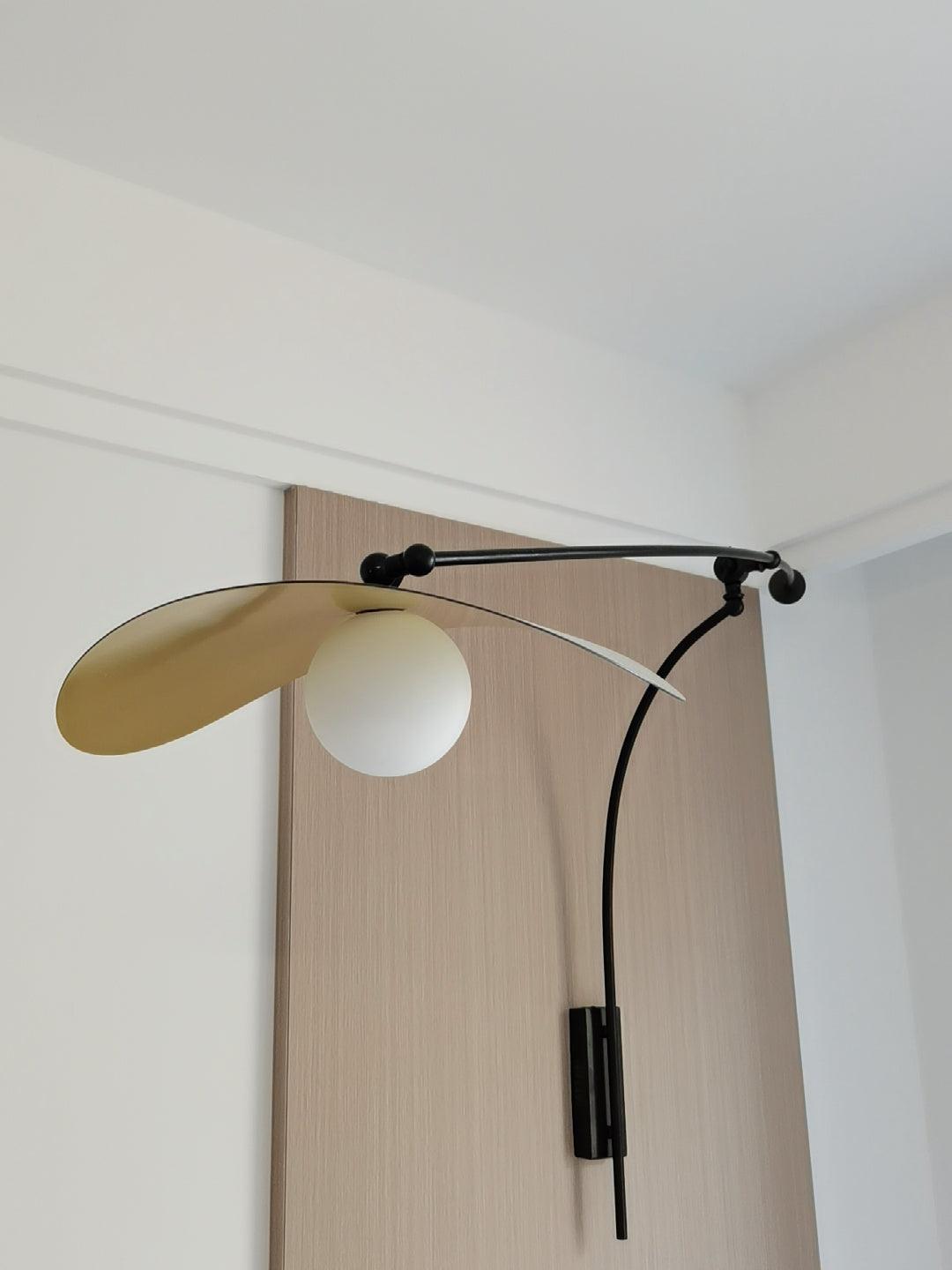 Tirove aplique de pared vidrio minimalista
