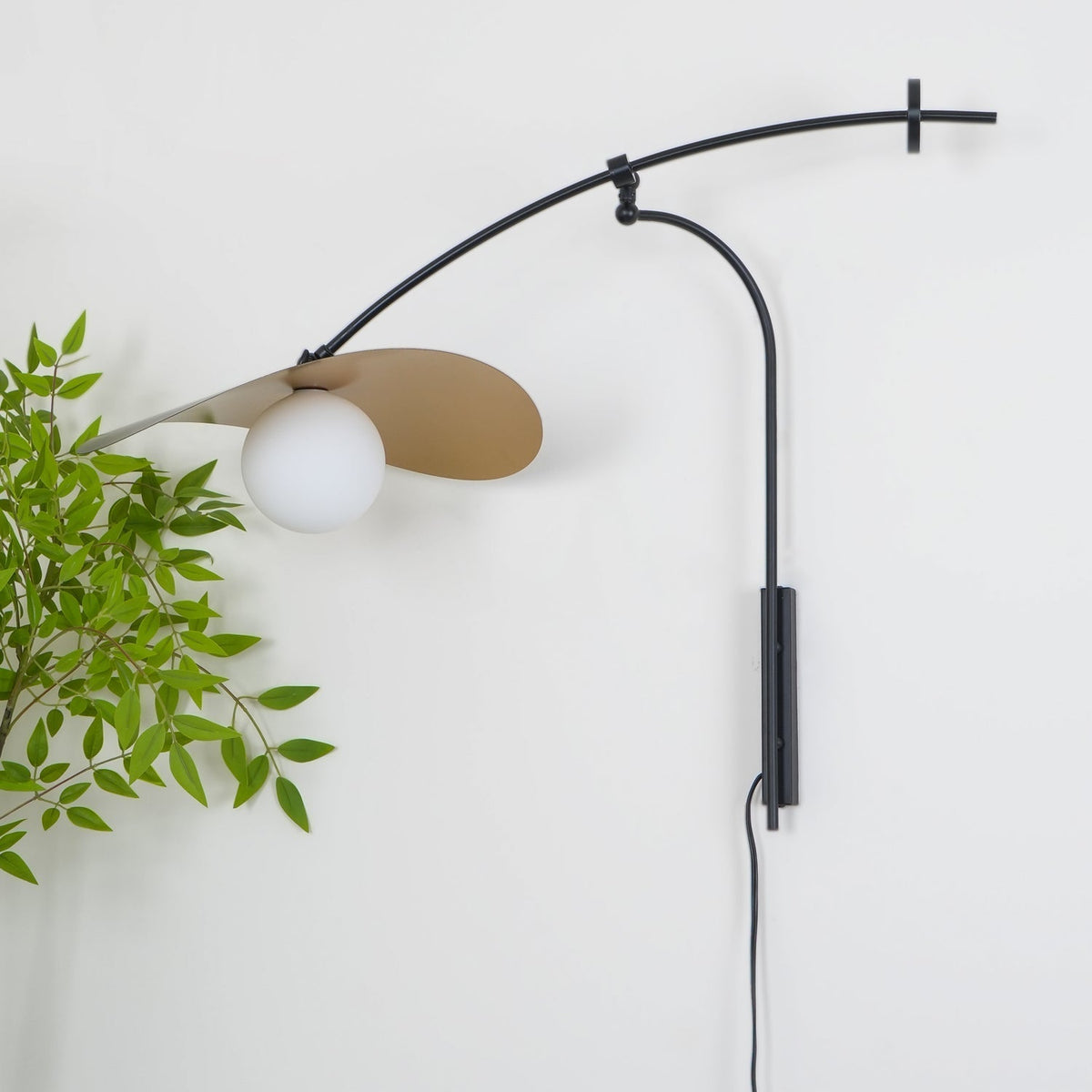 Tirove aplique de pared vidrio minimalista