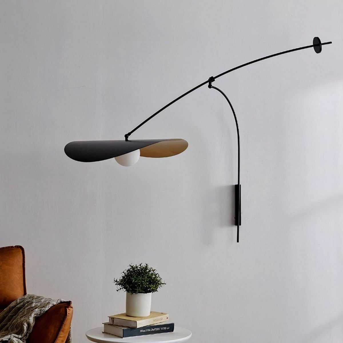Tirove aplique de pared vidrio minimalista