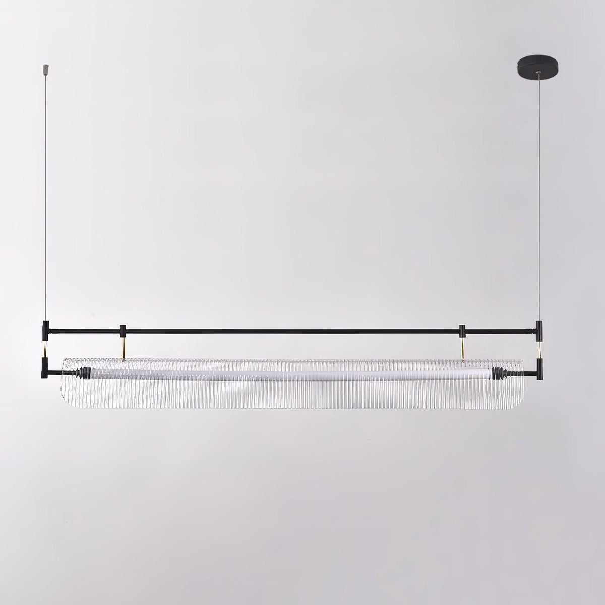 Lustra Lámparas de araña Minimalista Lineal Largo